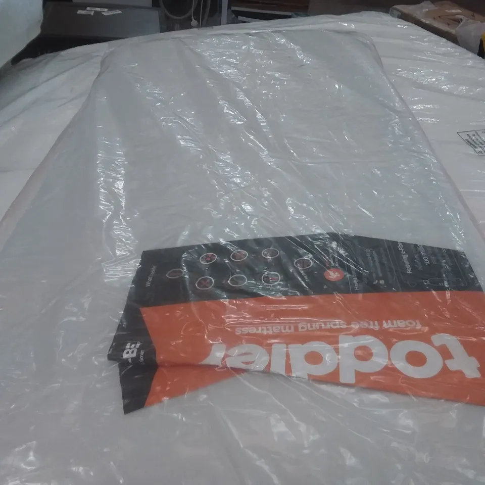 QUALITY BAGGED TODDLER FOAM FREE SPRUNG 70 X 140CM MATTRESS