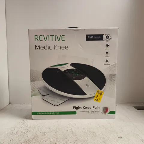 BOXED REVITIVE MEDIC KNEE CIRCULATION BOOSTER