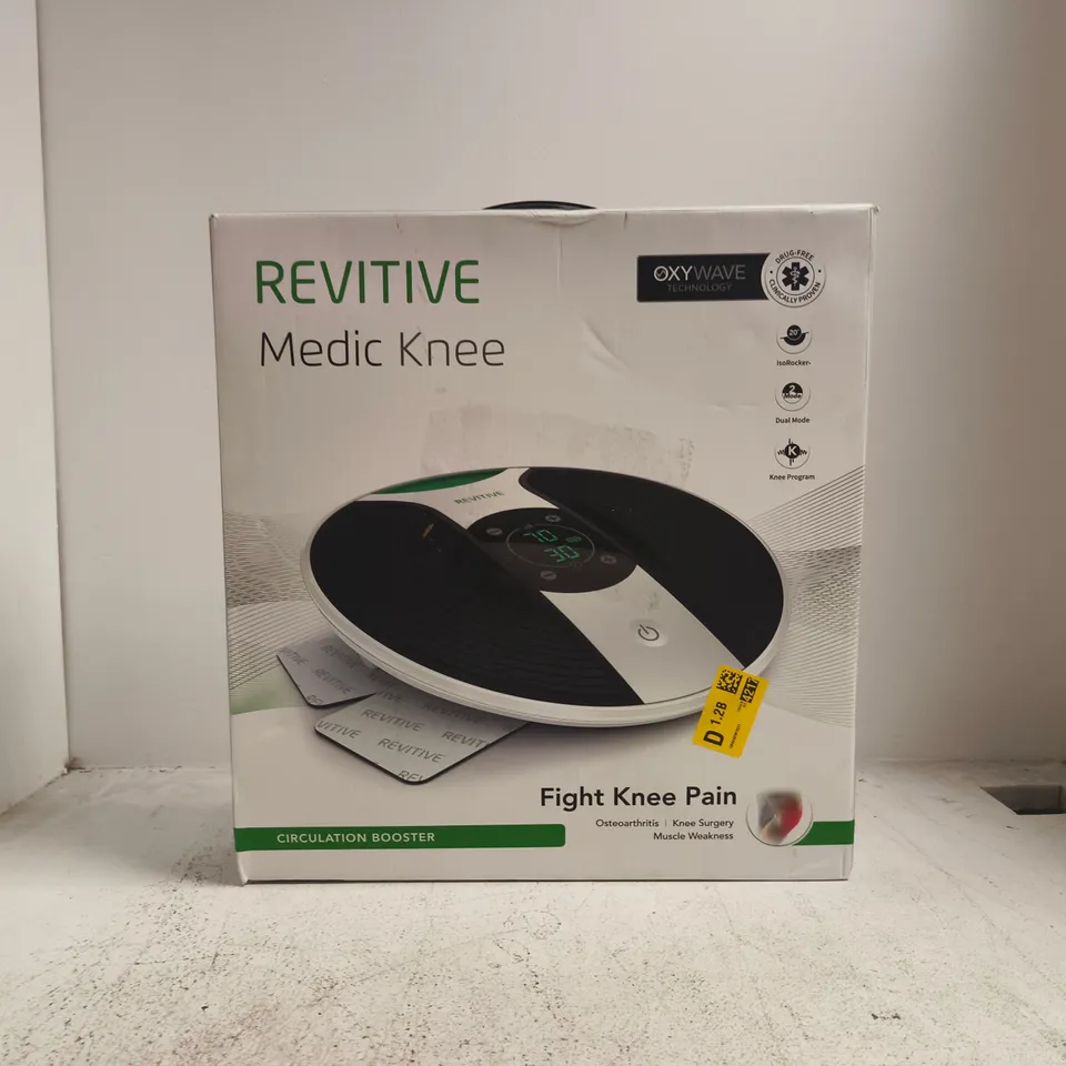BOXED REVITIVE MEDIC KNEE CIRCULATION BOOSTER