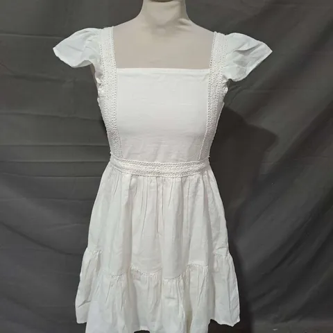 MNG KIDS VESTIDO DRESS IN IVORY SIZE 11