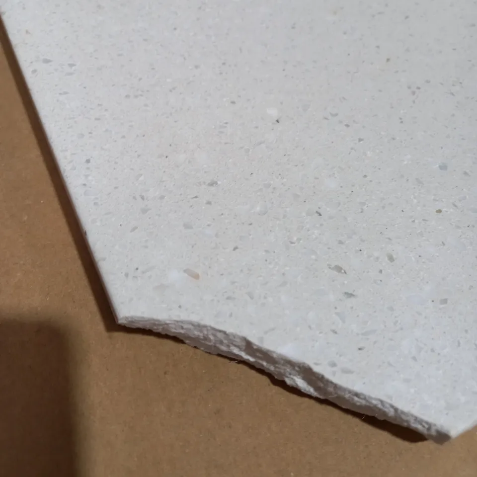 K BY KELLY HOPPEN SET OF TERAZZO NEST TABLES WHITE 