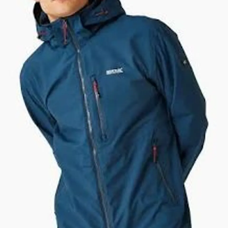BRAND NEW REGATTA BOSFIELD JACKET IN MOONLIT DENIM & NAVY - UK 3XL