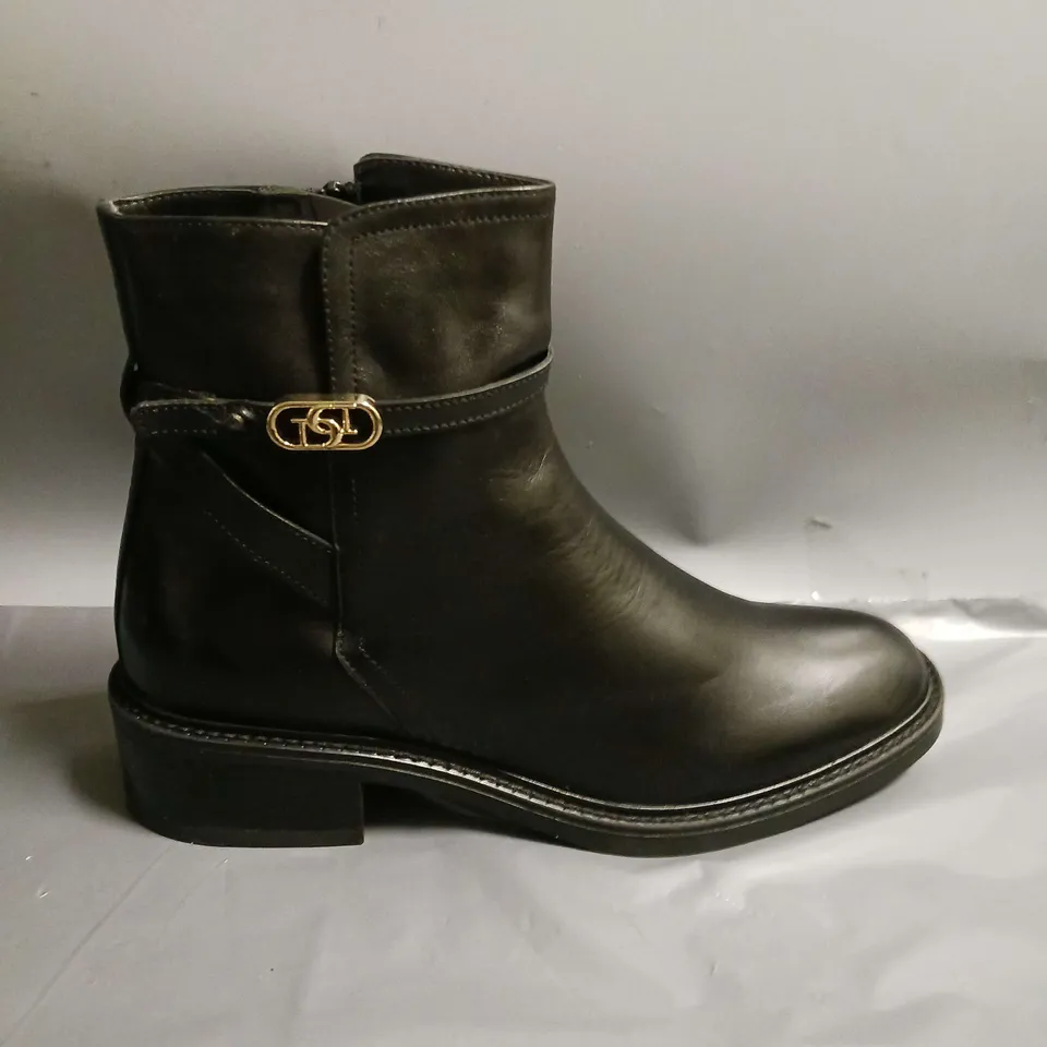 DUNE LADIES ANKLE BOOTS BLACK SIZE 7