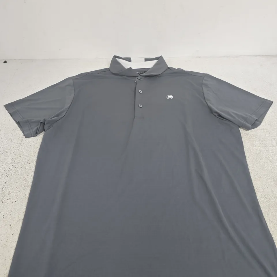 DRUIDS POLO SHIRT – GREY, UK XL (MADE IN CHINA)