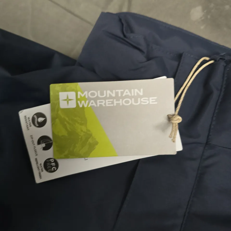 MOUNTAIN WAREHOUSE FELL KIDS 3-IN-1 WATER-RESISTANT JACKET NAVY, 13Y