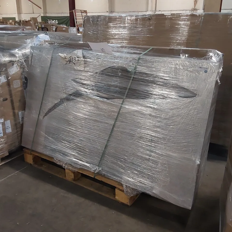 PALLET OF APPROXIMATELY 5 UNPROCESSED RAW RETURN TELEVISIONS AND MONITORS TO INCLUDE;