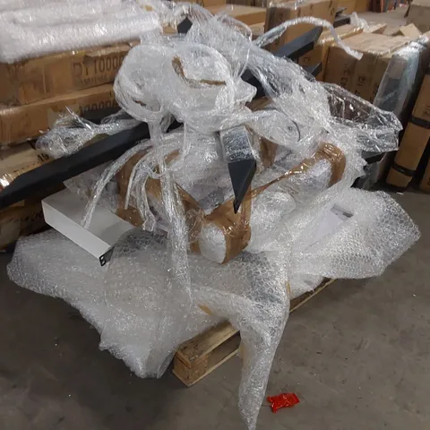 PALLET OF ASSORTED FURNITURE PARTS 