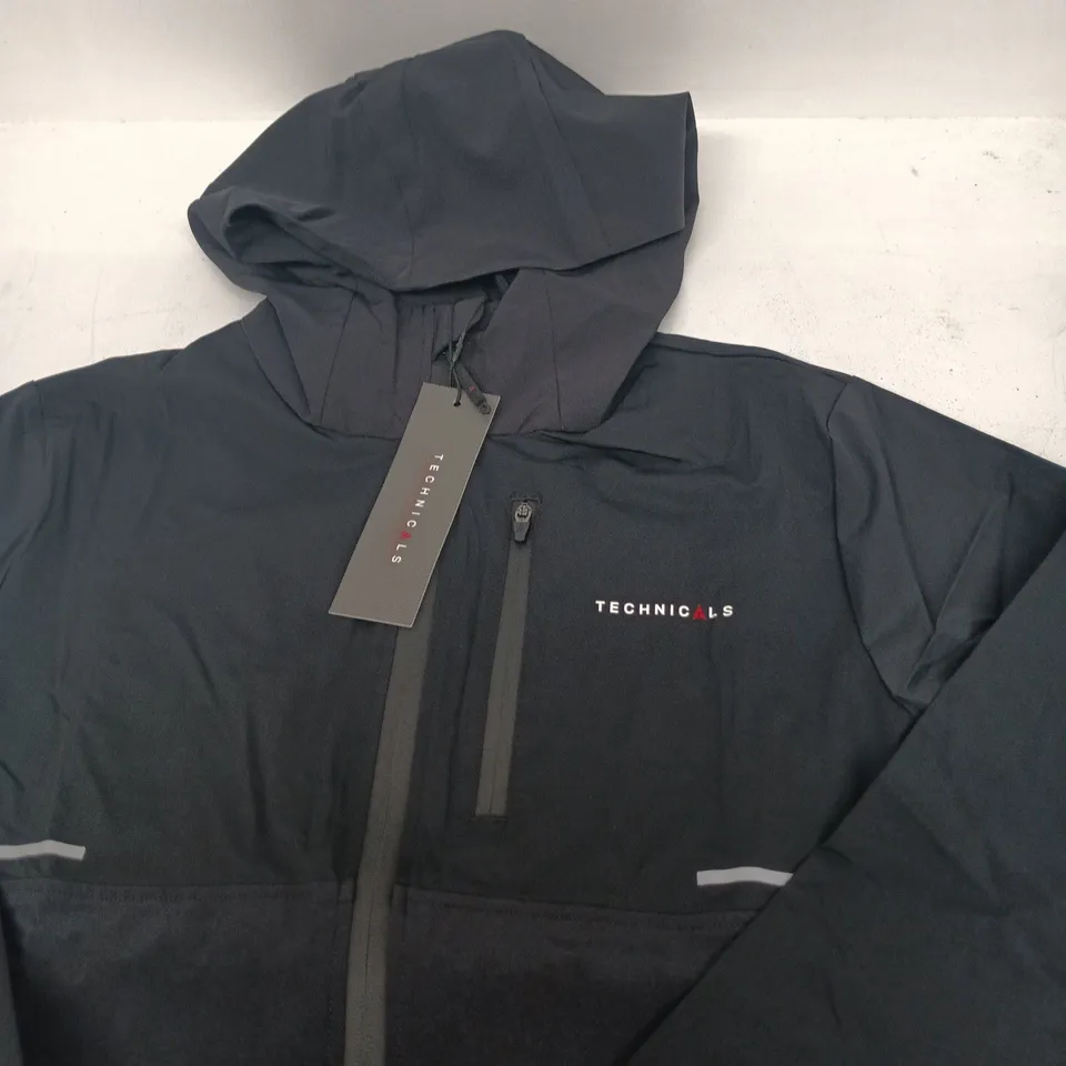 TECHNICALS VOLTA JACKET, BLACK-BLACK, KIDS' 12-13 YRS