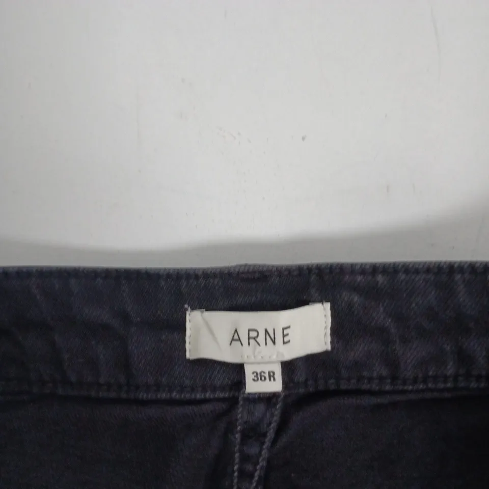 ARNE JEANS – MEN’S BLACK DENIM, UK 36R