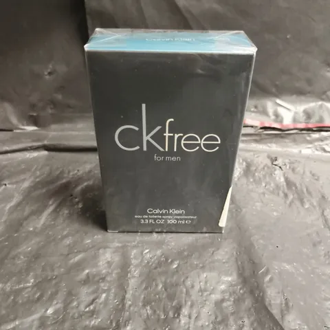 SEALED CALVIN KLEIN CK FREE FOR MEN EAU DE TOILETTE 100 ML