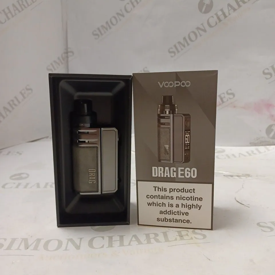 BOXED VOOPOO DRAG E60 - GRAY. 