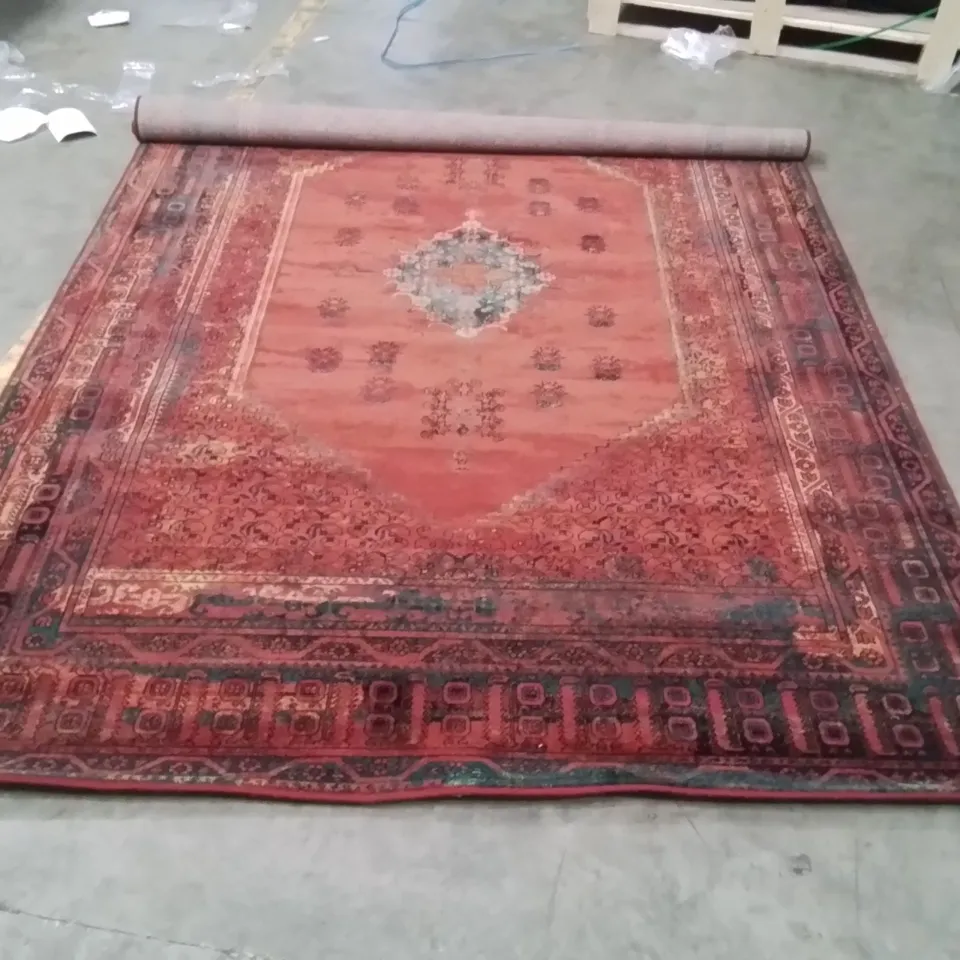ORIENTAL WOOL AREA RUG 300X200CM