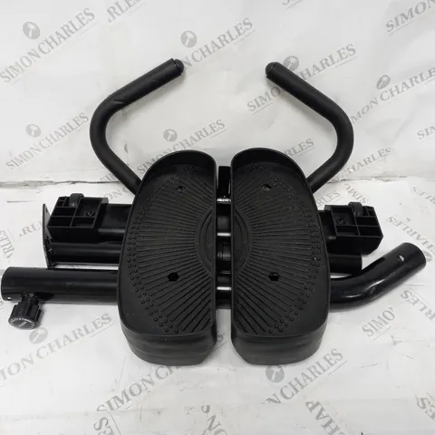 FITQUEST 2 IN 1 ELLIPTICAL STEPPER IN BLACK