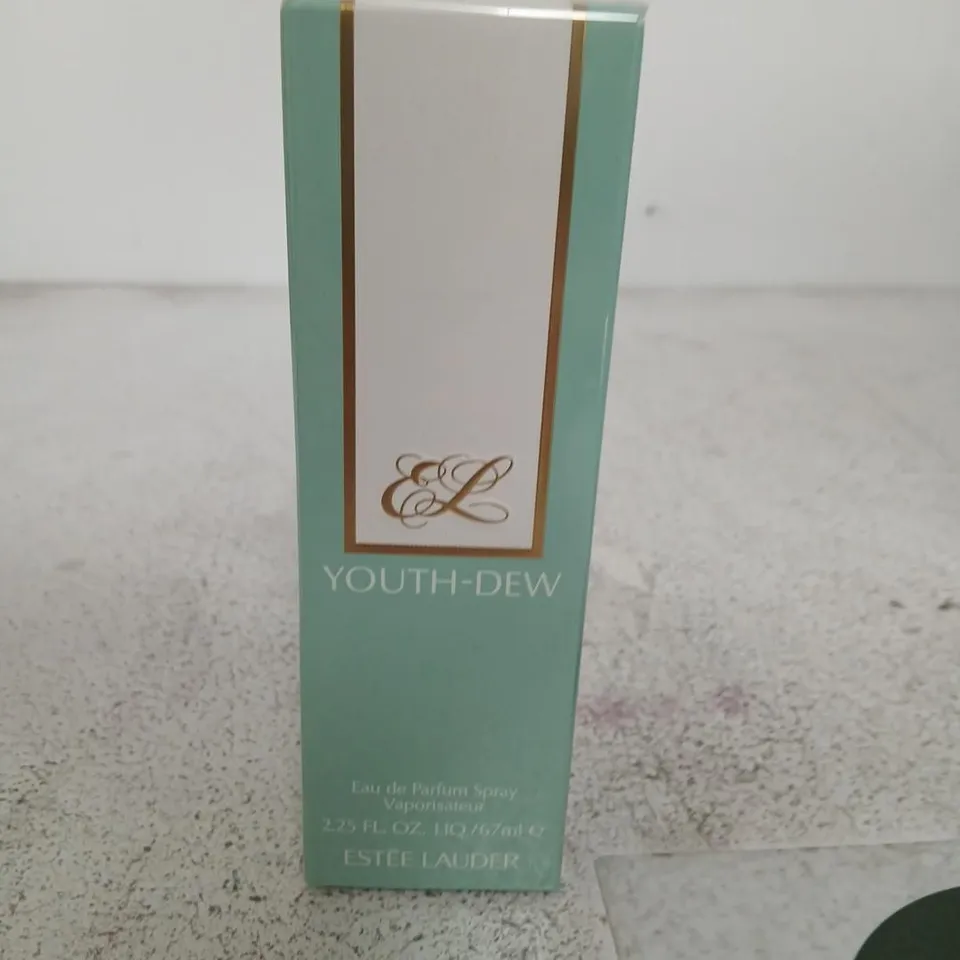 BOXED AND SEALED ESTEE LAUDER YOUTH-DEW EAU DE PARFUM 67ML