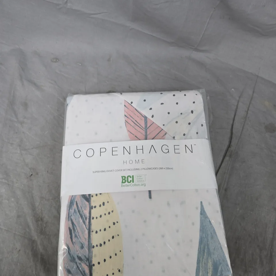 COPENHAGEN HOME SUPER KING DUVET COVER SET – INCLUDES 2 PILLOWCASES