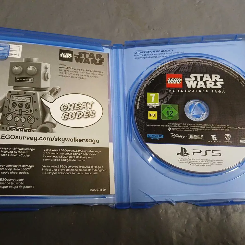 LEGO STAR WARS THE SKYWALKER SAGE FOR PS5