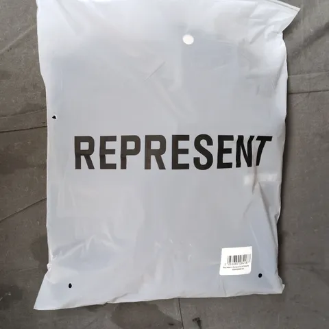 BAGGED REPRESENT OWNERS CLUB HOODIE IN BLACK SIZE LARGE