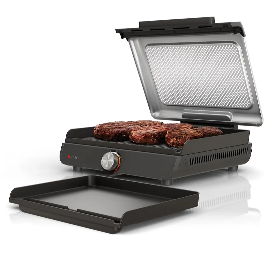 NINJA SIZZLE INDOOR GRILL & FLAT PLATE GR101UK