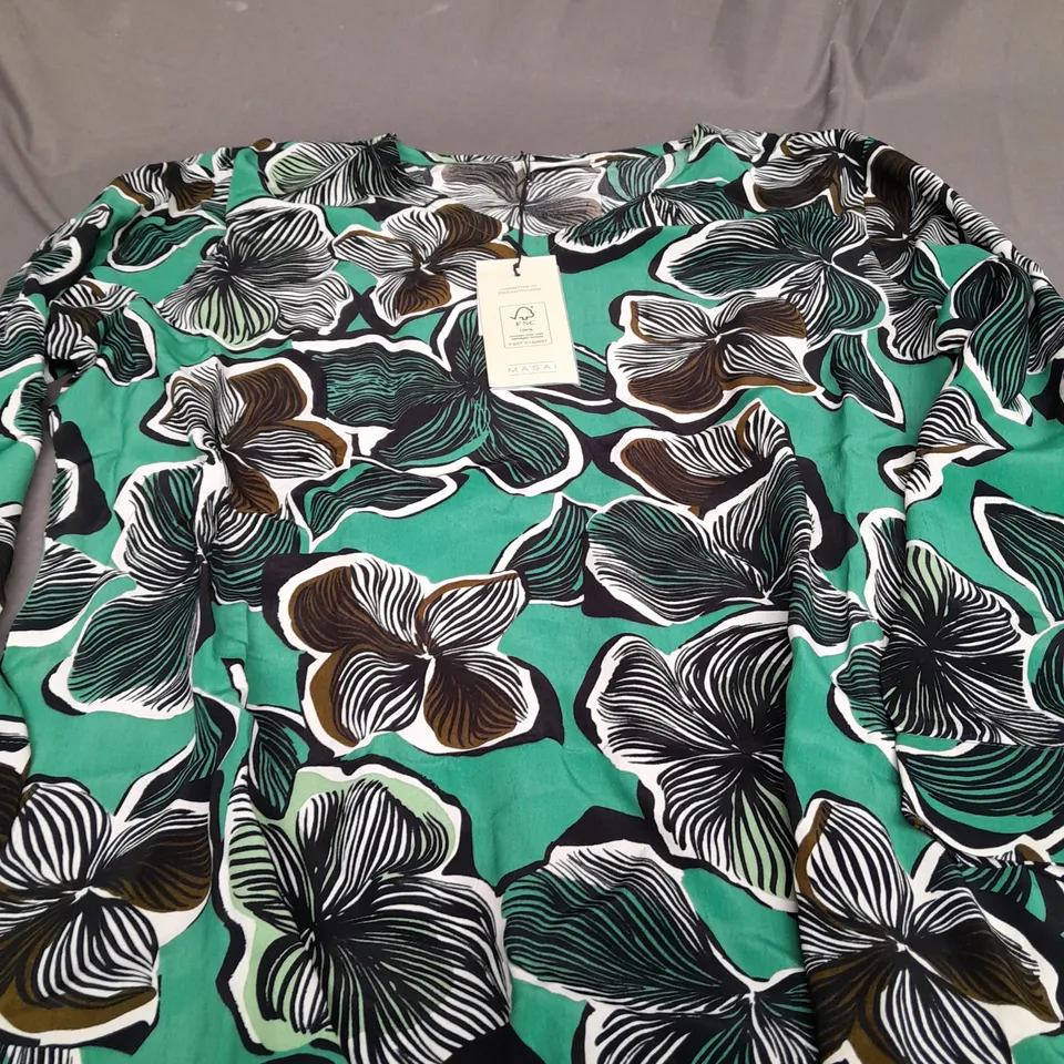MASA BAINI TOP SHAPPED LOOSE BOTTLE GREEN - XL