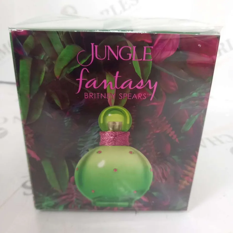 BOXED AND SEALED JUNGLE FANTASY BRITANY SPEARS EAU DE TOILETTE 100ML