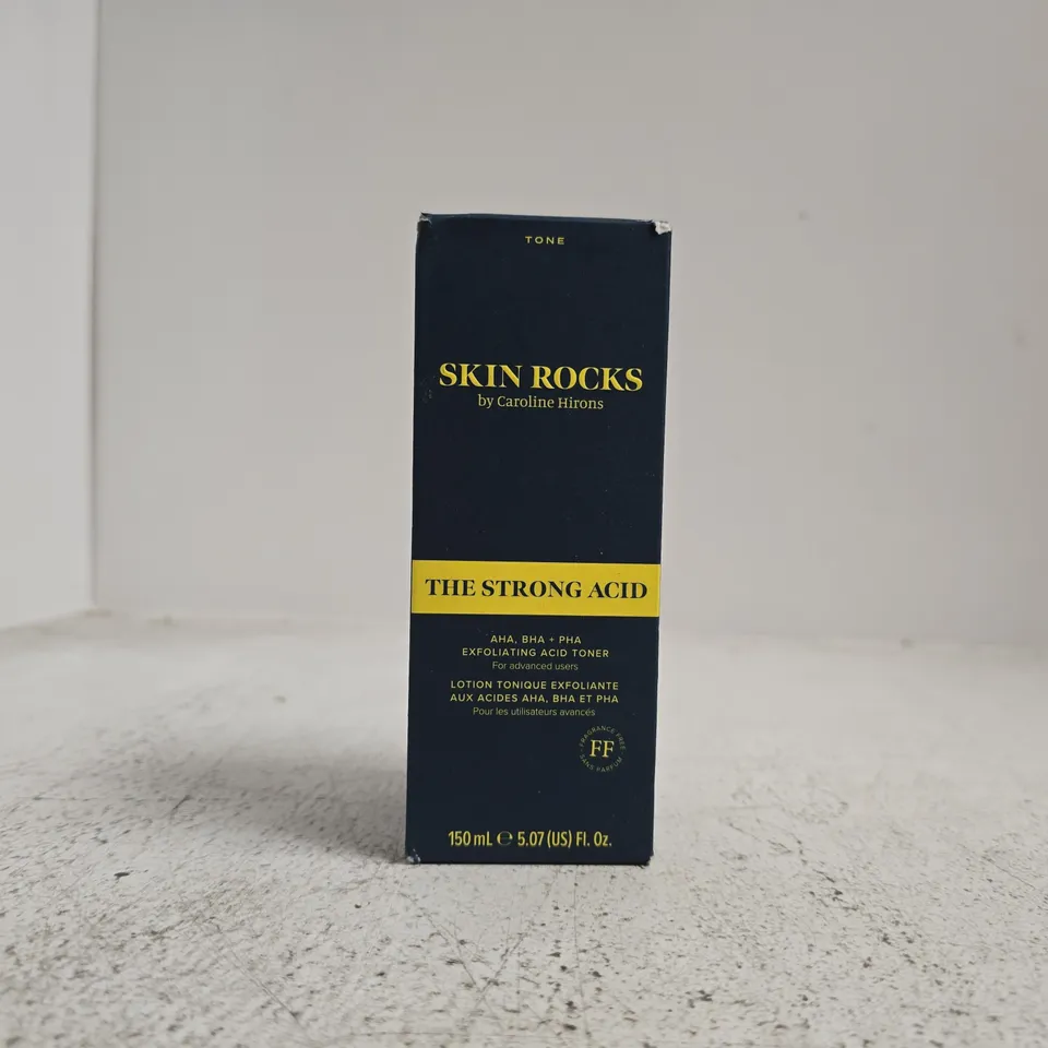 SKIN ROCKS BY CAROLINE HIRONS – THE STRONG ACID TONER, 150 ML