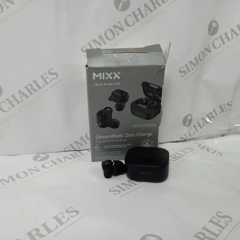 BOXED STREAMBUDS DOTS CHARGE TRUE WIRELESS EARBUDS 