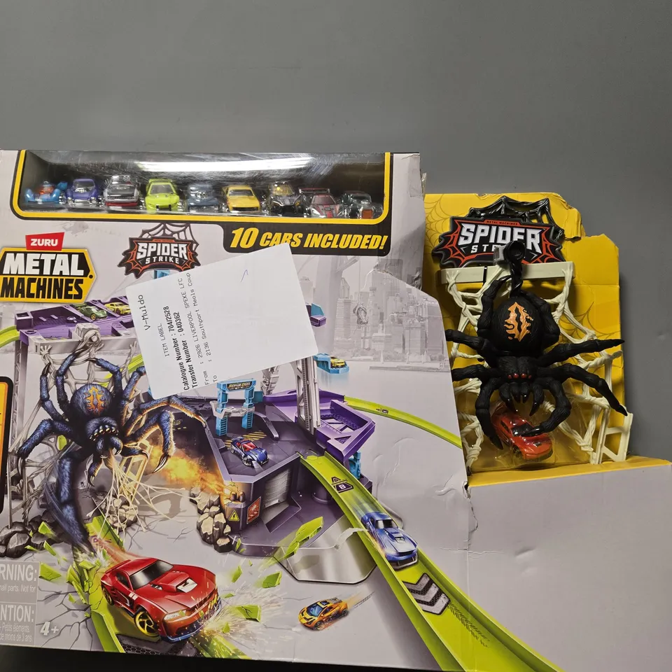 BOXED ZURU METAL MACHINES SPIDER STRIKE 