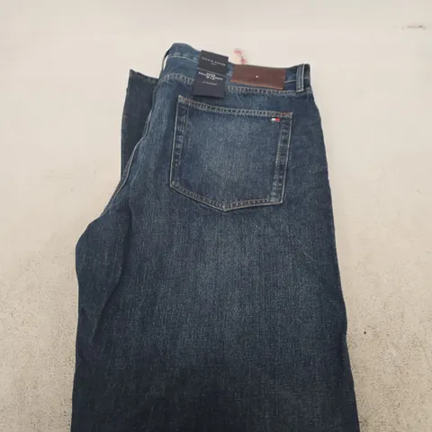 TOMMY HILFIGER JEANS – DOVER REGULAR STRAIGHT, BLUE DENIM, 38X32 (MEN'S)