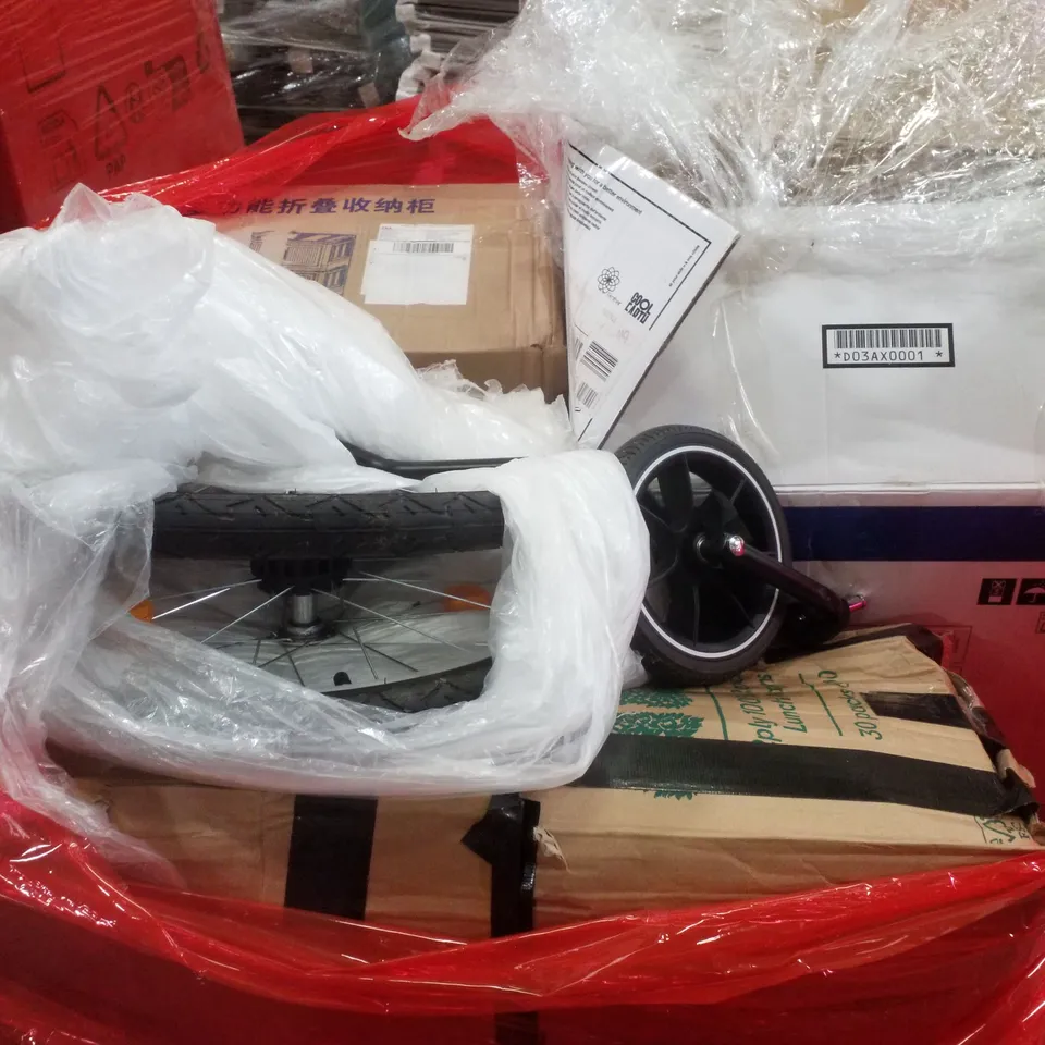 PALLET CONTAINING ASSORTED PRODUCTS INCLUDING STORAGE BOXES, MATTRESS & ASSORTED BED FRAMES