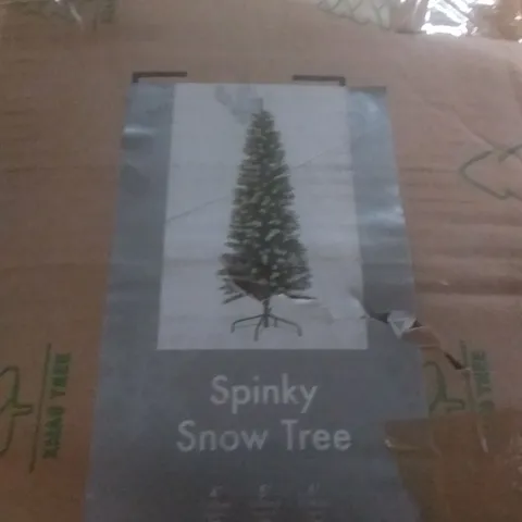 BOXED SPINKY SNOW TREE 150CM