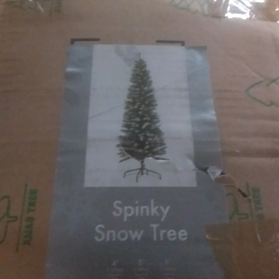 BOXED SPINKY SNOW TREE 150CM