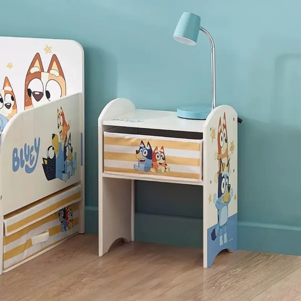 BOXED BLUEY BEDSIDE TABLE