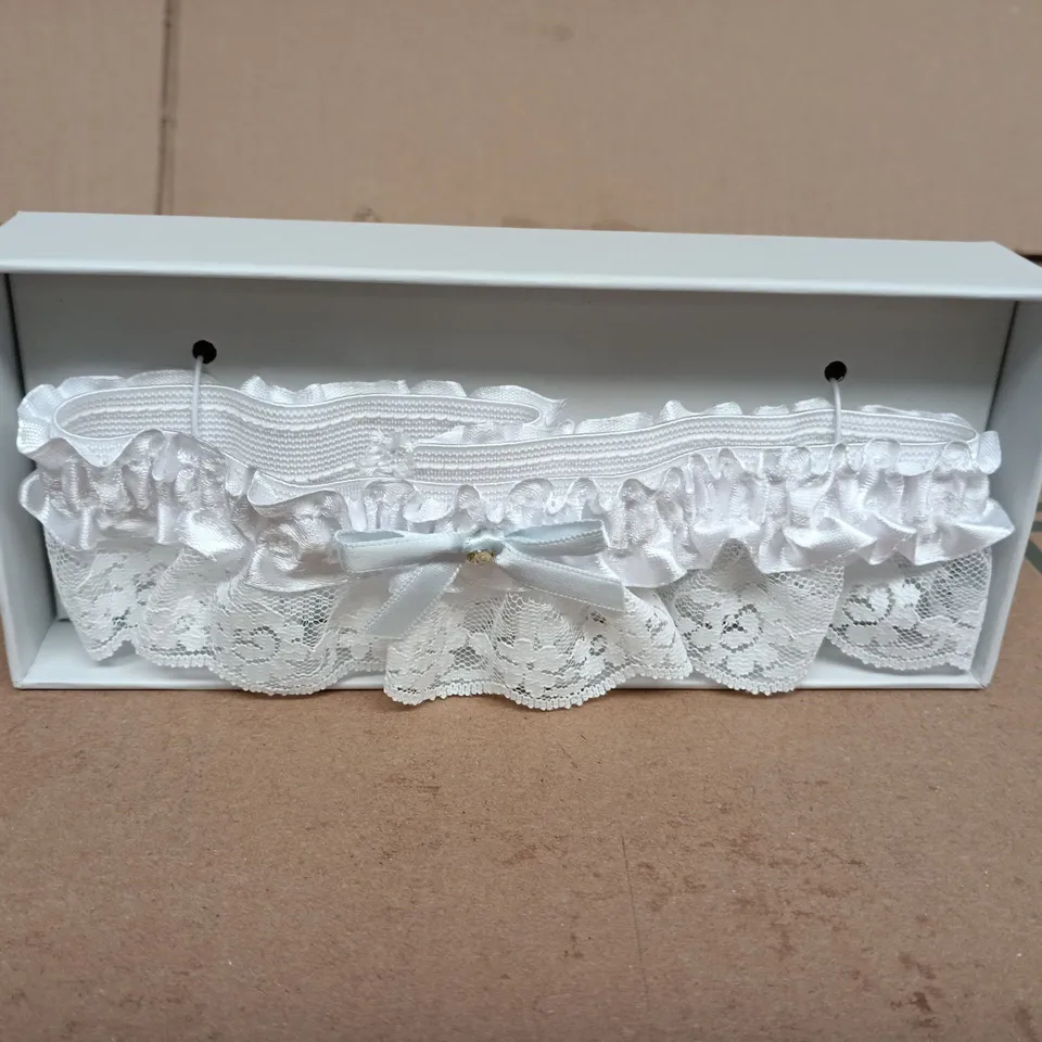 AMORE WEDDING GARTER IN PRESENTATION BOX