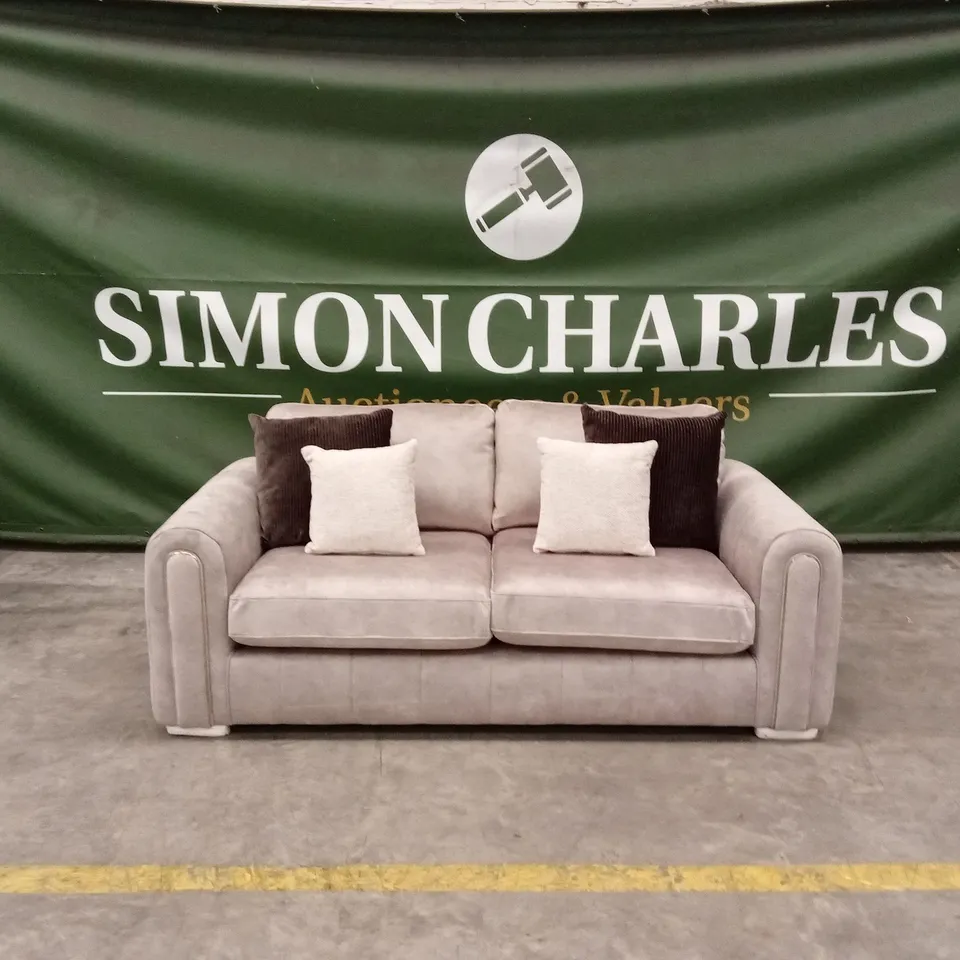 AMARA 2 SEATER SOFA - STONE RRP £1199