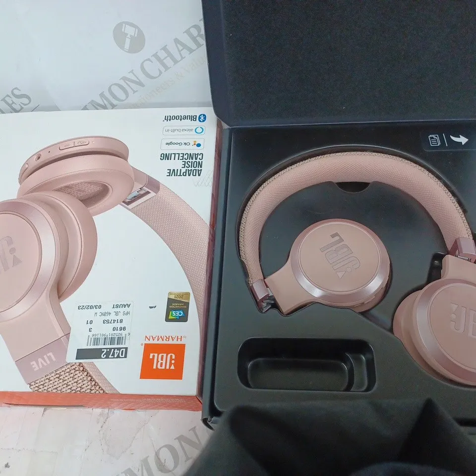 BOXED JBL HARMAN ADAPTIVE NOISE CANCELLING HEADPHONES