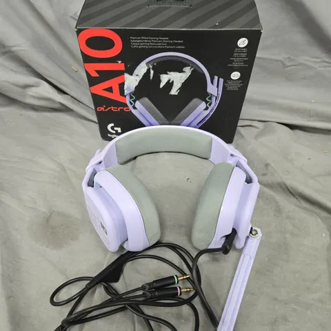 BOXED LOGITECH A10 ASTRO GAMING HEADSET