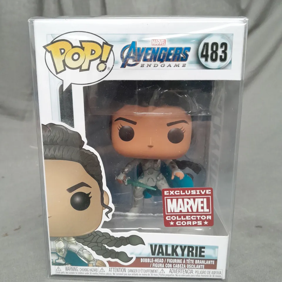 BOXED FUNKO POP MARVEL AVENGERS ENDGAME 483 - VALKYRIE COLLECTIBLE BOBBLE-HEAD