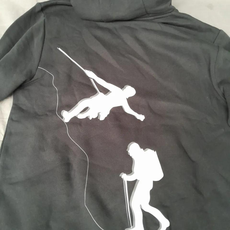 BERGHAUS PULL OVER HOODIE IN BLACK SIZE SMALL