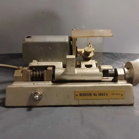 BERGEON 5683 BRACELET CUTTING MACHINE