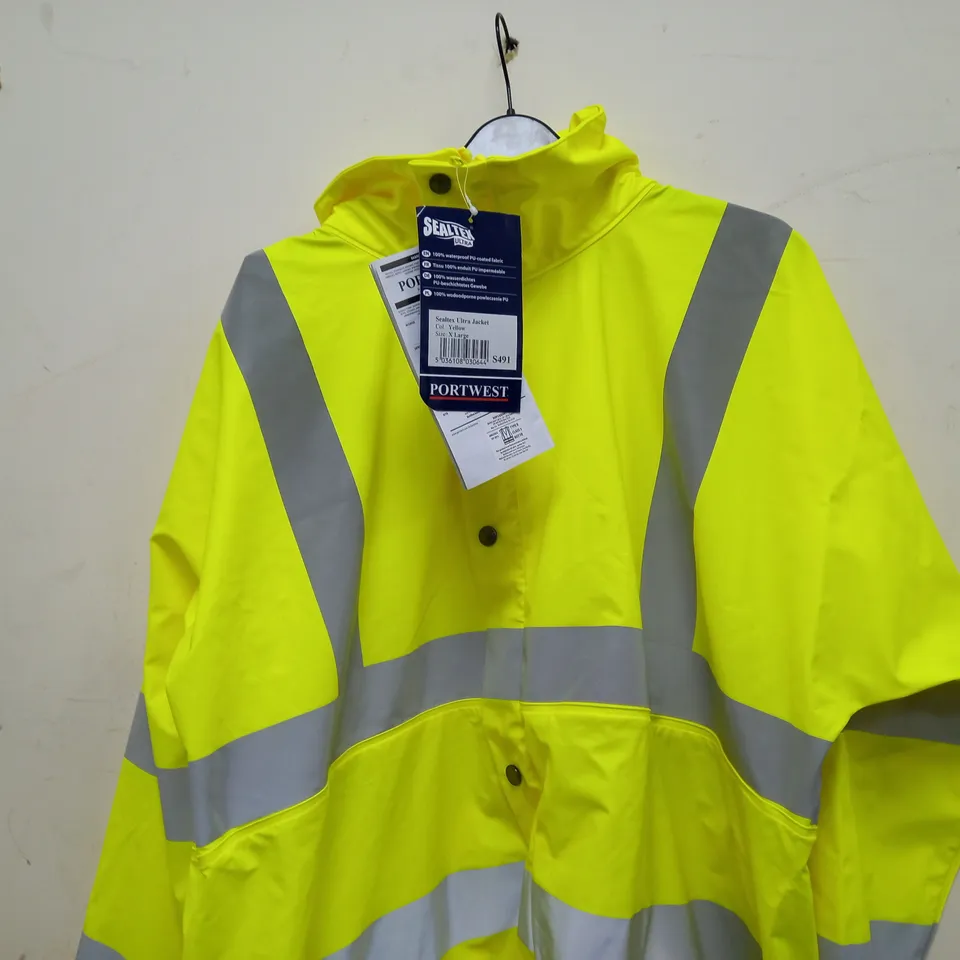 SEALTEX ULTRA HIVIS JACKET - EXTRA LARGE