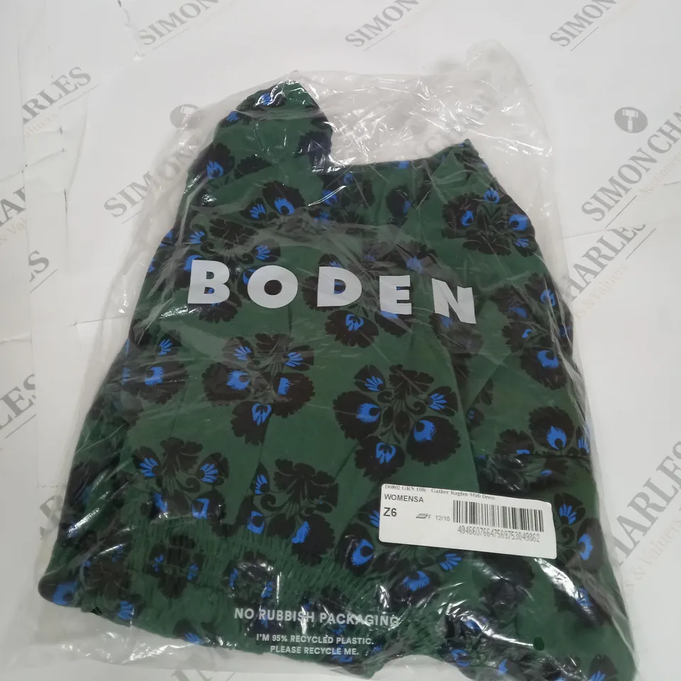 BODEN GATHER RAGALAN MISI DRESS SIZE 10R