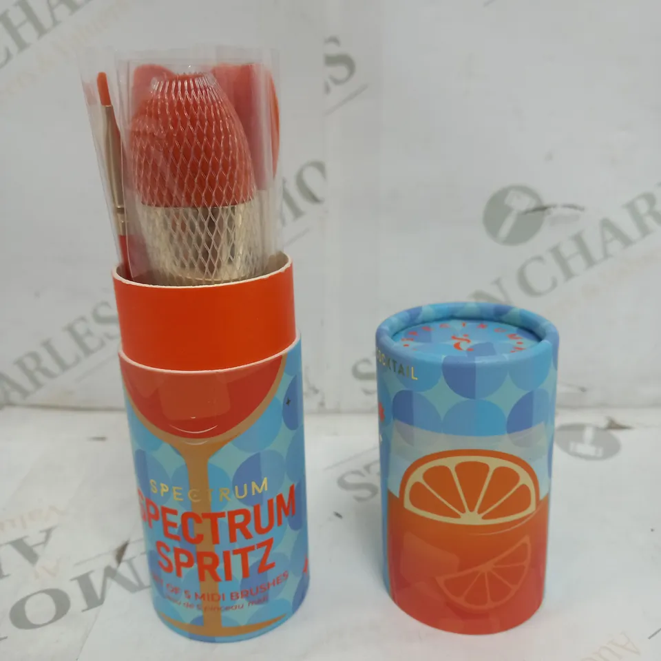 SPECTRUM COCKTAILS SPRITZ MIDI 5 PIECE MAKEUP BRUSH SET