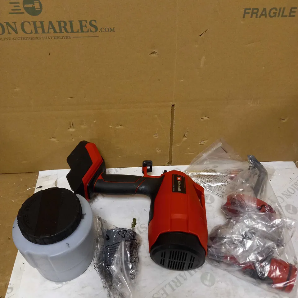EINHELL TC-SY 18/60 LI POWER X-CHANGE 18V CORDLESS FENCE & DECKING PAINT SPRAYER