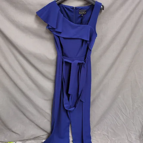 PHASE EIGHT ZELDA JUMPSUIT IN VIOLET - UK 10