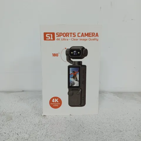 BOXED S1 4K SPORTS CAMERA