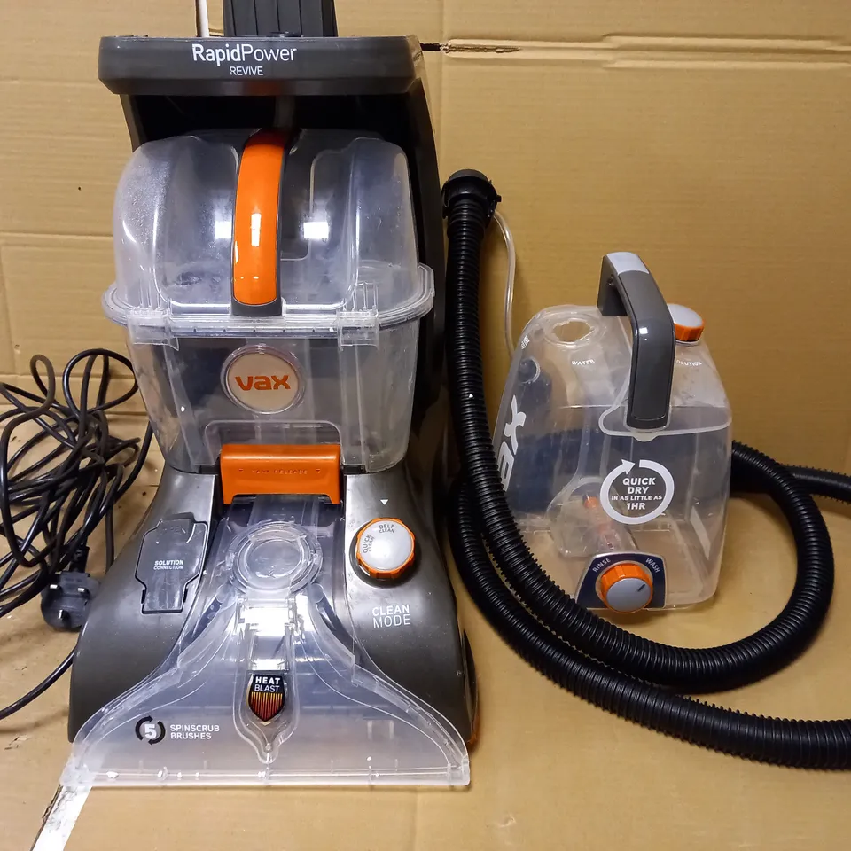 VAX RAPID POWER REVIVE CARPET WASHER