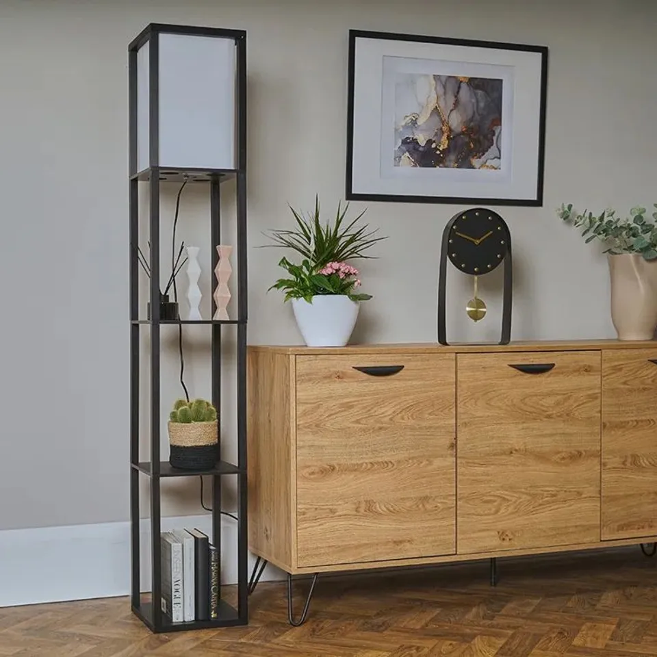 BOXED LENA 160CM COLUMN FLOOR LAMP