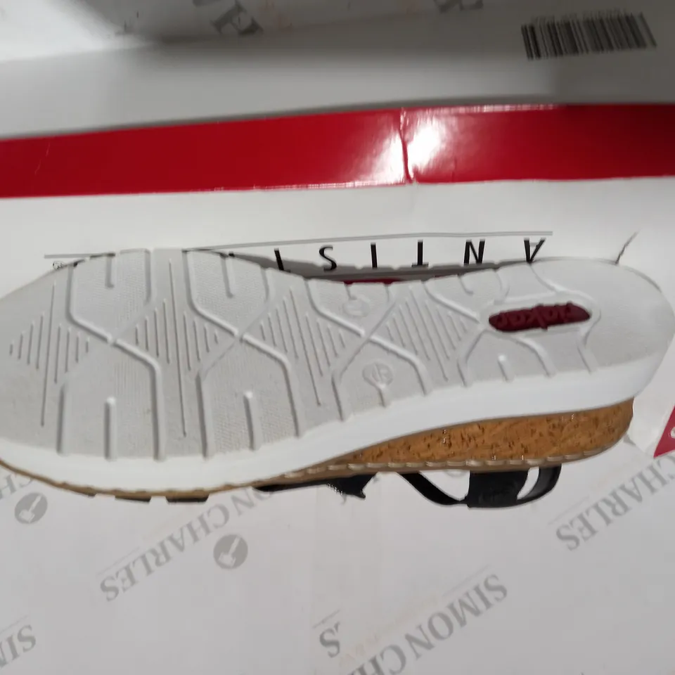 BOXED RIEKER ANTISTRESS WEDGE SANDAL - SIZE 6 1/2