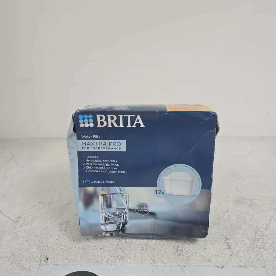 BRITA MAXTRA PRO WATER FILTER CARTRIDGES – 12-PACK
