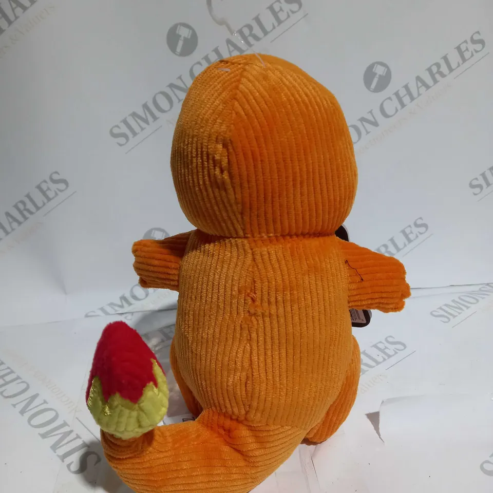 8" PLUSH CORDUROY CHARMANDER POKEMON PLUSH TOY